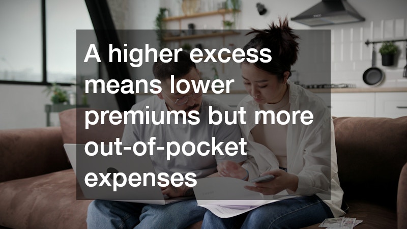 couple sitting on a couch, reviewing insurance policies